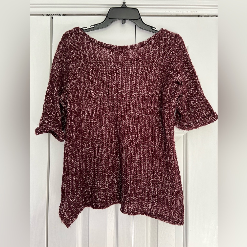 Topshop Sweater - Maroon